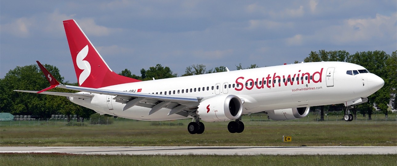 Boeing 737 Max von Southwind in Hannover: Öfter in Deutschland.