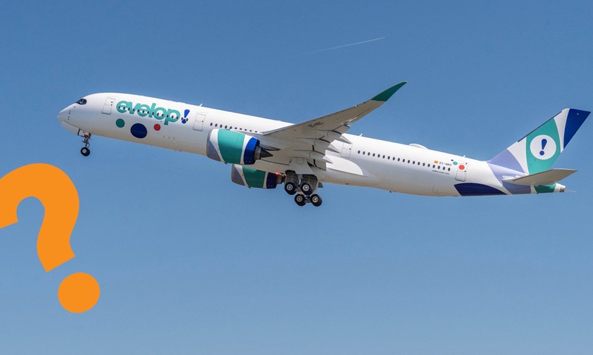 Der erste Airbus A350 von Evelop: Wie viel die Airline für den Flieger bezahlt ist unbekannt - nicht einmal der Listenpreis wird jetzt veröffentlicht.
