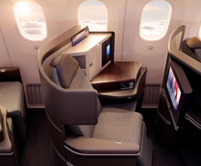 El Al bietet in den Dreamlinern den Business-Kunden viel Platz.