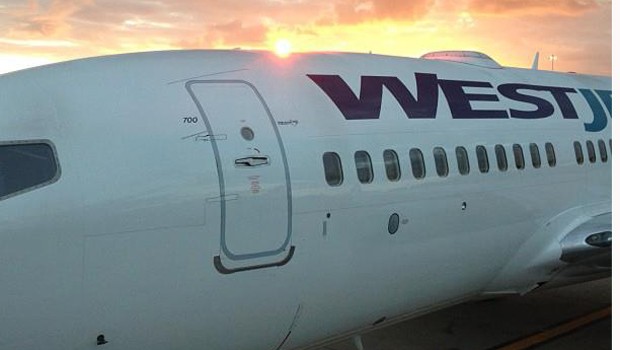 Rang 3: Westjet, Kanada. 58,5 Punkte.