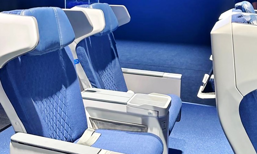 Der neue Business-Class-Sitz von Indigo Airlines: Der Recaro R5.