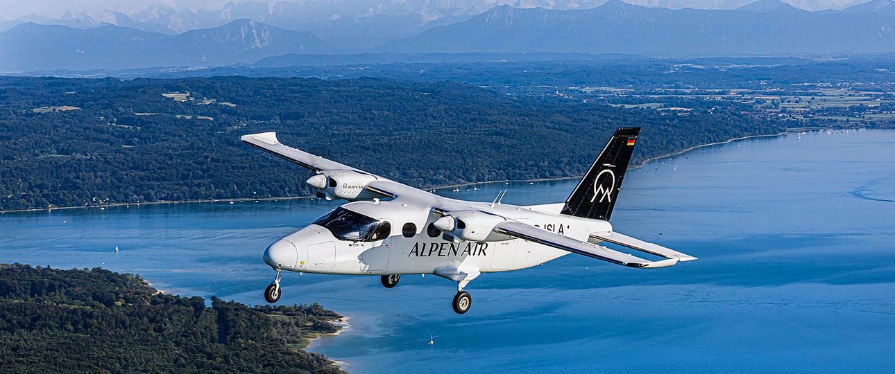 Tecnam P2012 von Alpen Air: Bald auf längeren Strecken unterwegs.