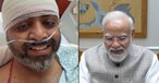 Pilot Machchhar (links) und Indiens Premiermisnister Modi (rechts): Beide haben zehn Minuten miteinander gesprochen. 