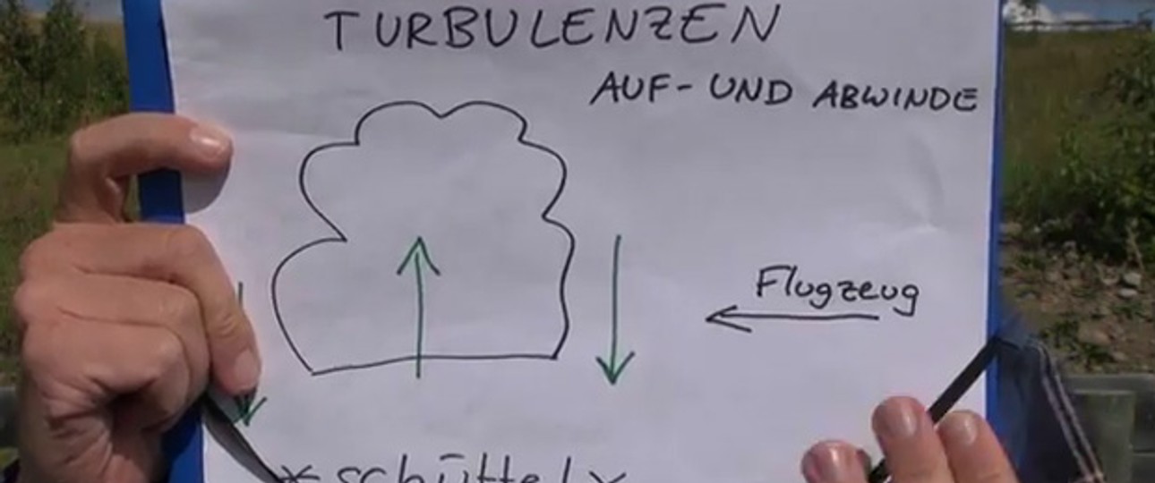Din A4-Blatt statt Powerpoint: Kachelmanns Präsentation.