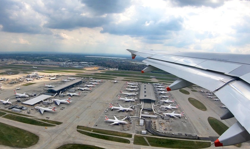 Blick auf den Flughafen Heathrow: British Airways ist die größte Airline am Platz.