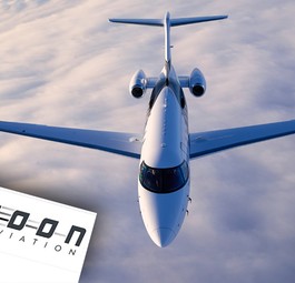 Pilatus PC-24 und der Schriftzug von Platoon Aviation: Start in Hamburg geplant.