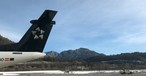 Dash 8 am Flughafen Lugano: Einstellung der Swiss-Flüge ist harter Schlag.