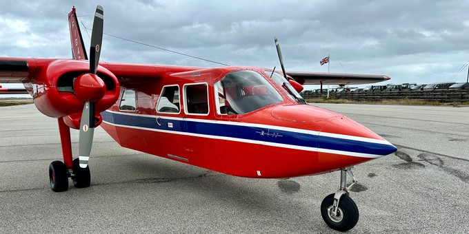 Aktuell besteht die Flotte aus fünf Britten-Norman BN-2 Islander. Die älteste ist 38 Jahre alt, die jüngste vier.