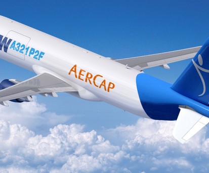 Airbus A321 P2F für Aercap: Soll so aussehen.
