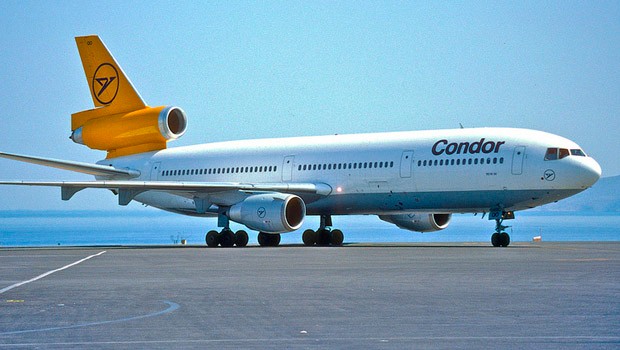 Der Ferienflieger Condor besaß fünf Exemplare der DC-10.