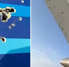 Woher stammen die Löcher in der abgestürzten Embraer E190 von Azerbaijan Airlines?