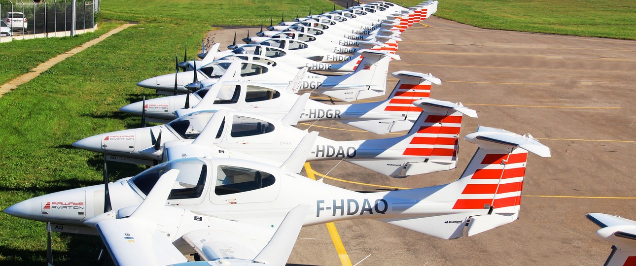 Flotte von Airways Aviation: Drei Flugzeuge wurden komplett zerstört, viele beschädigt.