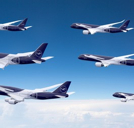 Jubiläumsflotte von Lufthansa: Bald am Himmel