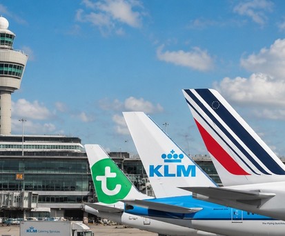 Flugzeuge von Transavia, KLM und Air France (Montage): Bald kommen neue Airlines hinzu.