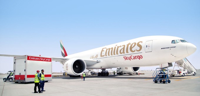 Platz 4: Emirates, Dubai - 9569 Millionen  Tonnenkilometer