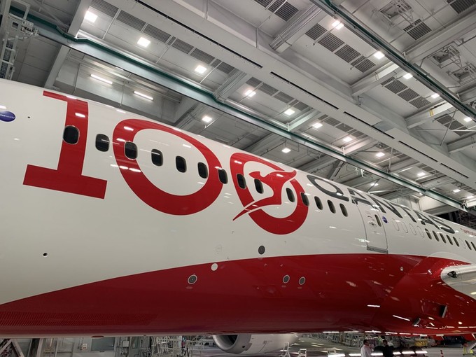... im November an die australische Airline ausgeliefert, wenn ihr 100. Betriebsjahr beginnt.