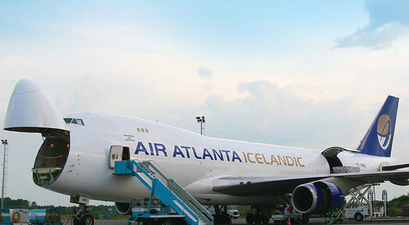 Frachtmaschine von Air Atlanta Icelandic: In einer gab es ein Problem.