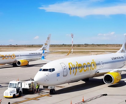Boeing 737 von Flybondi: Mängel bei der Wartung.