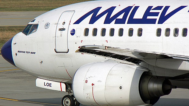 Boeing 737 der Malev: Die Airline war quasi liquide.