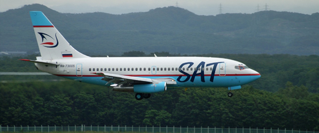 Boeing B737 von SAT Airlines: Basis für die Expansion.