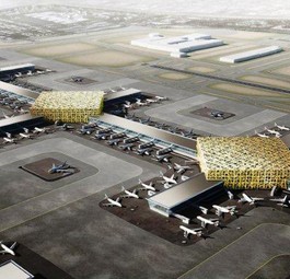 Visualisierung aus dem Jahr 2015: So soll Dubai World Central aussehen.