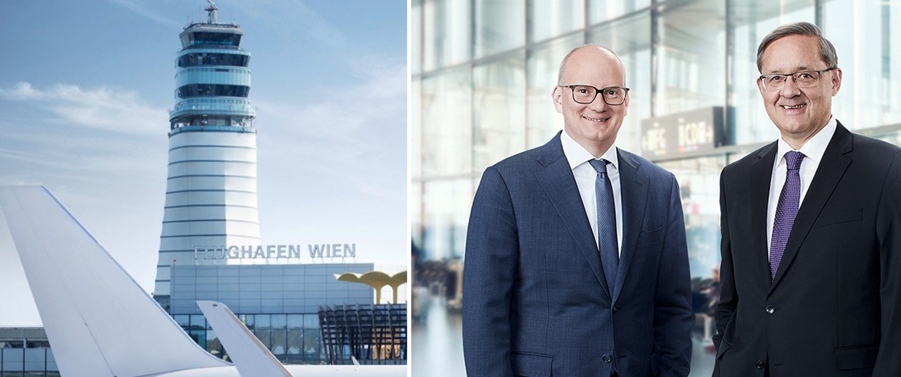 Julian Jäger und Günther Ofner: Der Flughafen Wien durchlebt eine schwierige Zeit.