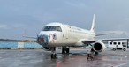 Die Embraer E190 von German Airways in Köln.