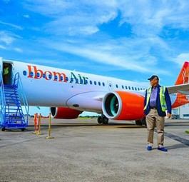 Der Airbus A220-300 für Ibom Air: Aktuell noch in Europa.