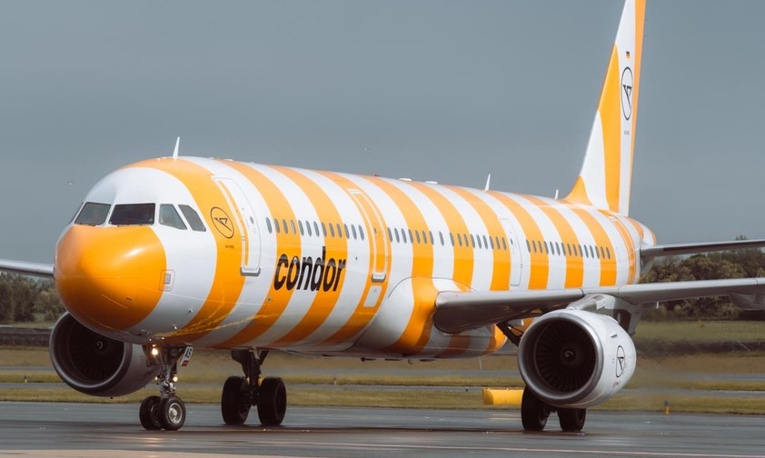 Airbus A321 von Condor: Die Airline erneuert die Flotte und bezieht dabei auch den XLR mit ein.
