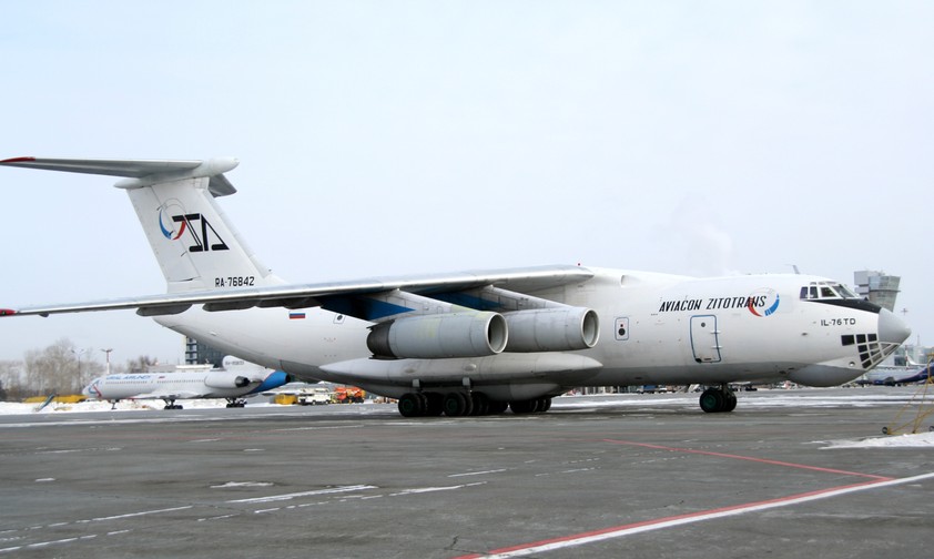 Il-76 von Aviacon Ziatrans: In den Iran geflogen.