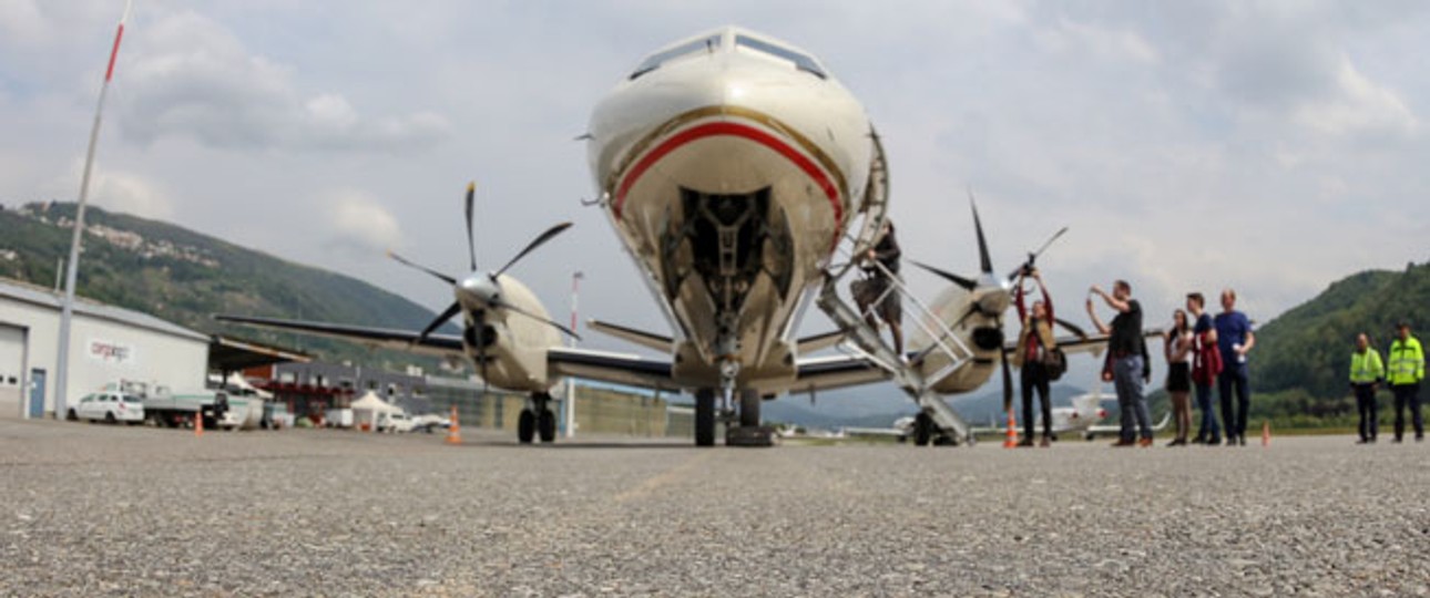 Saab 2000: Für Etihad Regional zu klein geworden.