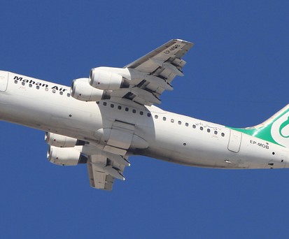 BAE 146 von Mahan Air: Die Airline holte sich nun weitere Exemplar aus der Familie in die Flotte.