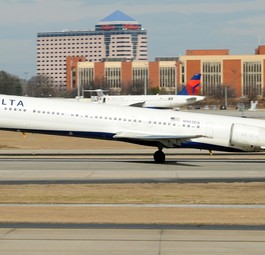 MD-90 von Delta Air Lines: Ein letzter Flug nach Atlanta.