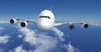 A380 mit Open-Fan-Triebwerk: In der zweiten Hälfte des Jahrzehnts soll er abheben.