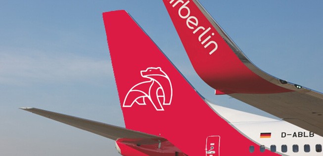 Fotomontage mit  dem neuen Logo: Der Bär hätte zum neuen Symbol von Air Berlin werden sollen.