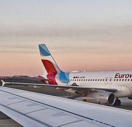 Flieger von Eurowings: Ausbau in Tschechien.
