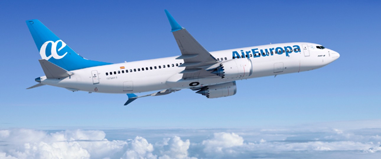 Air Europa bestellt als erster spanischer Anbieter die Boeing 737 Max. Zuvor war die Bestellung von 20 737 Max 8 einem anonymen Kunden zugeschrieben worden.