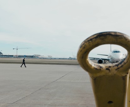 Pilot und ein Flugzeug von Republic Airways: Als deren Chef wollte Bedford die Regeln ändern.