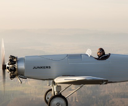 Unterwegs in einer Junkers