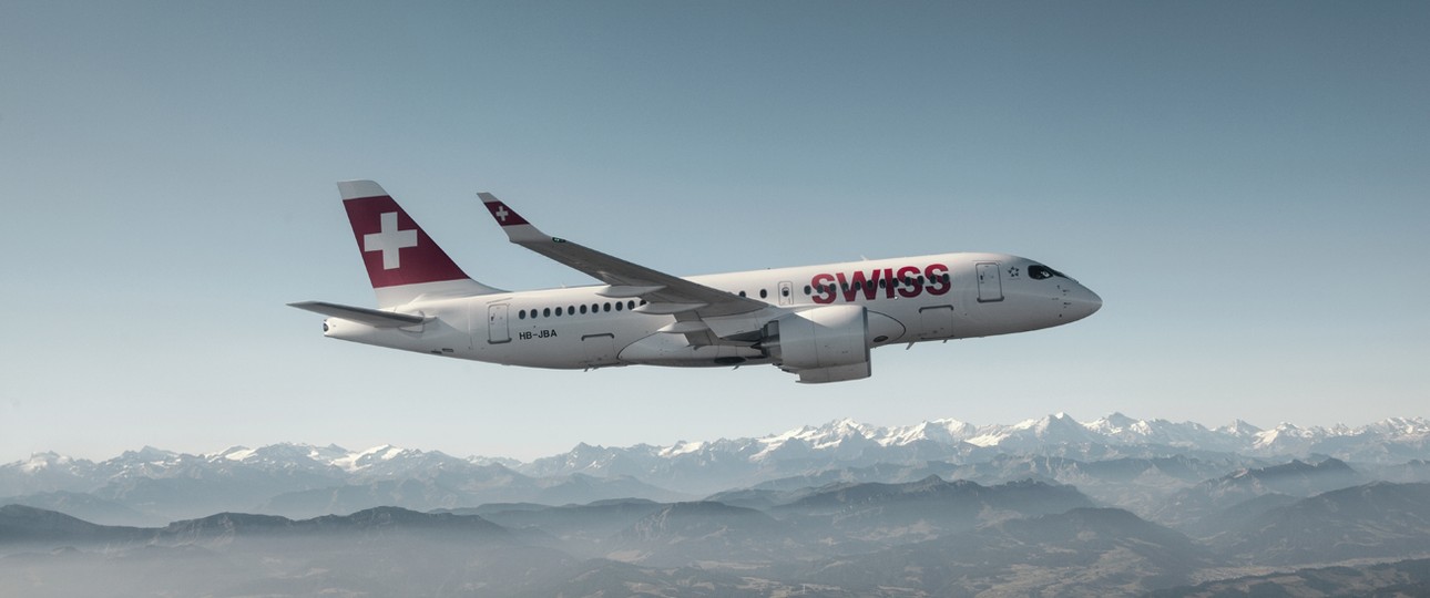 Airbus A220 von Swiss: Darf wieder hoch hinaus.