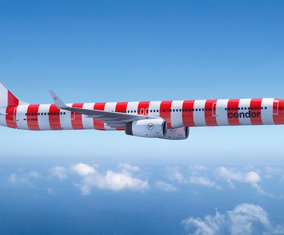 Boeing 757 in rot-weiß: Beim A330 Neo ist die Farbe Rot nicht vorgesehen.
