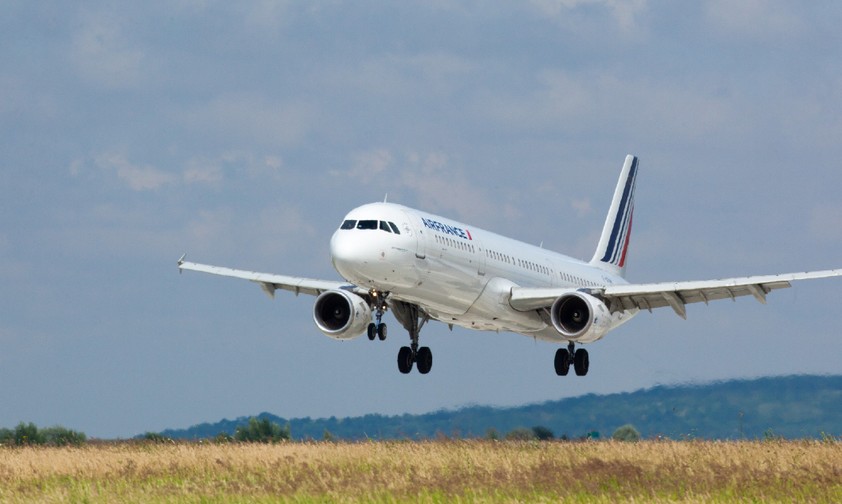 Airbus A321 von Air France: Wollte am falschen Airport landen.
