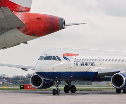 Airbus A320 von British Airways: Bald bleiben einige am Boden.