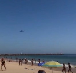 Airbus A380 von Hi Fly sorgt für Panik bei Urlaubern