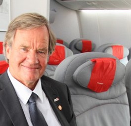 Norwegian-Chef Kjos: Zufrieden mit dem Betrieb.