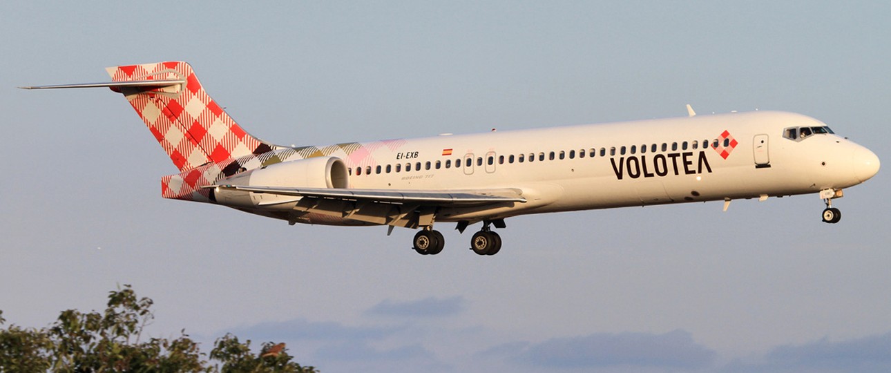 Boeing 717 von Volotea: Das Flugzeugmodell hat ausgedient.