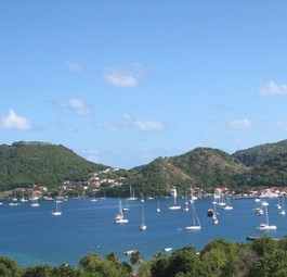 Baie Saintes auf Guadeloupe: Beliebt bei Touristen.