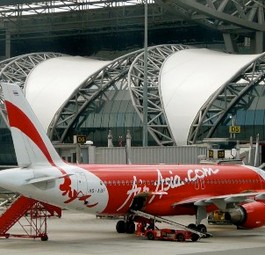 A320-200 von Air Asia auf dem Suvarnabhumi-Flughafen: Bald Vergangenheit.