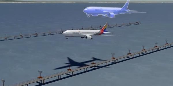 Animation des Unfalls: Unfall- und Geisterflieger.