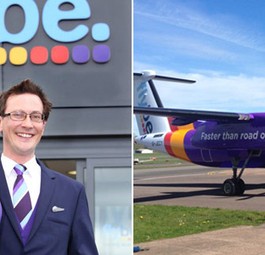 Uniformen und Flieger: Alles wird violett.